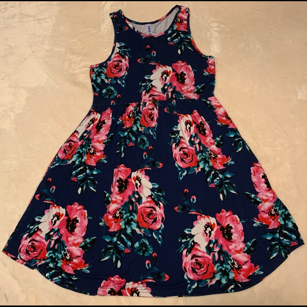Flower Tank Dress